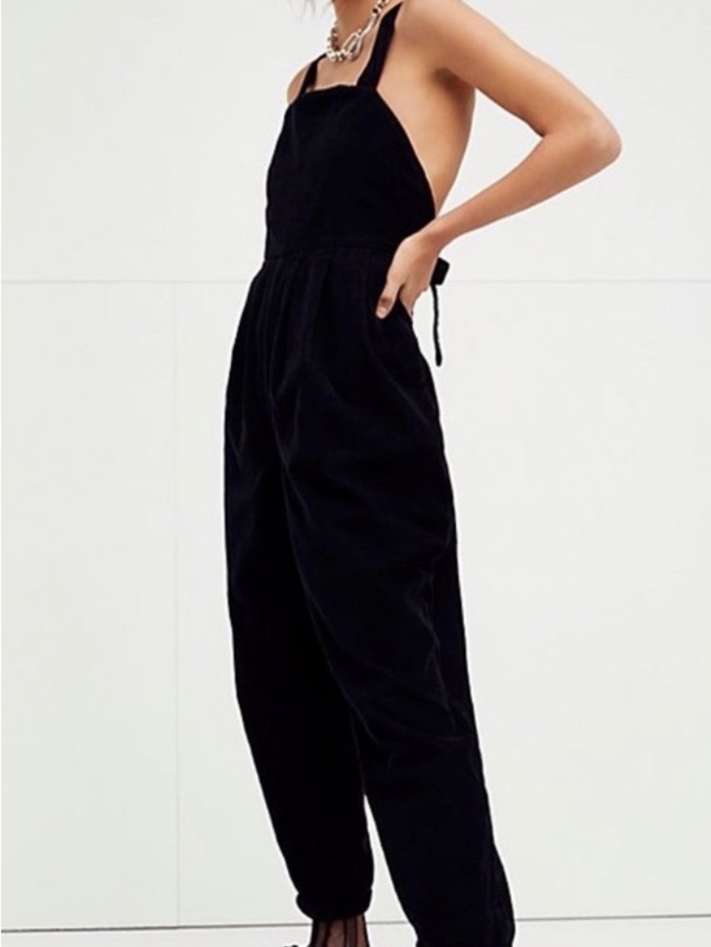 Free People Josephine Cord Jumpsuit